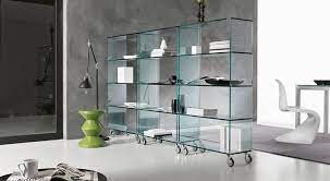 Glass Bookshelves Glass Shelves Decor