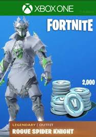 In order to acquire the outfit, you would need to purchase the xbox one s fortnite battle royale bundle. Fortnite Rogue Spider Knight 2000 V Bucks Dlc Delivery 24 7