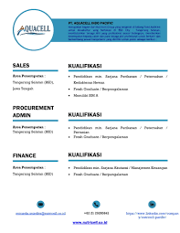 Diposting 4 minggu yang lalu. Lowongan Kerja Pt Aquacell Indo Pacific Fakultas Peternakan Universitas Brawijaya