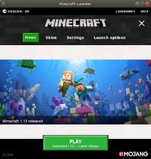 Turns out that i had a corrupted file, and that's why it wouldn't run correctly. Minecraft Update Aquatic Is A Huge Update Which Brings The New Launcher Officially To Linux Gamingonlinux