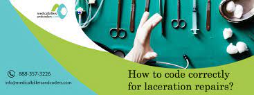 laceration repairs code cal