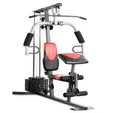 Weider 2980 Home Gym With 214 Lbs Of Resistance Red Black