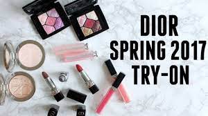 dior spring 2017 makeup collection