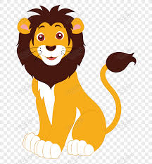 lion cartoon png images with