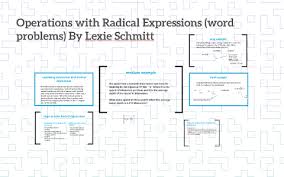 operations with radical expressions