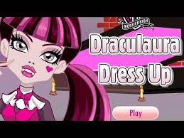 draculaura dress up game monster high
