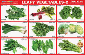 Leafy Vegetables List In Marathi