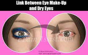 link between eye make up and dry eyes