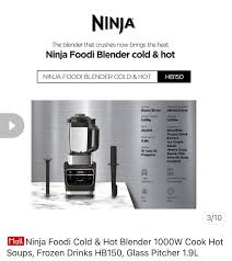 Ninja Foodi Cold Hot Blender 1000w