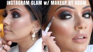 insram glam makeup get ready with me