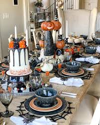 28 halloween dining table décor ideas
