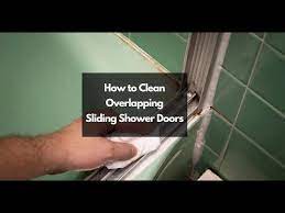 How To Clean Overlapping Sliding Shower