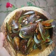 Keranghijau #kerangijo #kerang #seafood haii semuanya. Resep Masakan Nusantara Kerang Hijau Bumbu Kuning Crab
