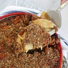apple crisp with oatmeal topping recipe