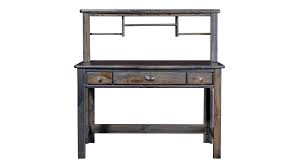 Find the right desk & hutch combo, with free shipping! Turkey Creek Rustic Gray 2 Pc Desk And Hutch