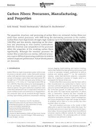 pdf carbon fibers precursors