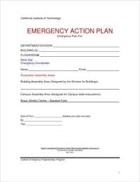 11 Printable Emergency Action Plan Examples Pdf Docs