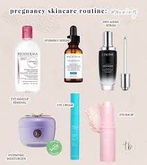 my pregnancy safe skincare routine