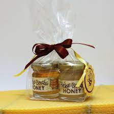 mini jars of honey gift pack