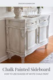 Using Shades Of White Chalk Paint To