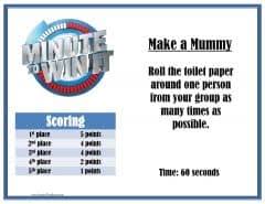 After winning some money, will contestants stay and play, or take the cash and dash? Minute To Win It Games Free Printables