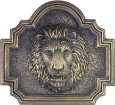 Carved Brass And Bronze Wall Plaques