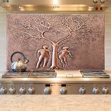 Tree Copper Wall Art Handmade Copper