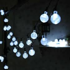 solar garden 50led string fairy lights