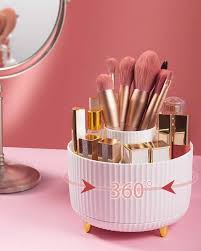 makeup brush holder organizer 360