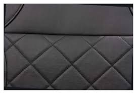 Black Leatherette Luxury Car Seat Cover