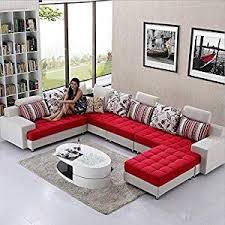 5 people can sit comfortably in this couch. A2z Enterprises Latest Dsing Luxury Model Sofa Modern Sofa L Shape Sofa U Shape 3 2 2 Kornar Table Sofa Set For Living And Dining Hall Amazon In Home Kitchen
