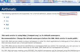 simple web service and use it in asp net