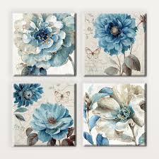 Fl And Plant Wall Art Set Of 4 No