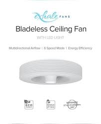 exhale bladeless ceiling fan furniture