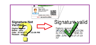 how to validate digital signature on