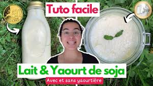 lait yaourt de soja maison pour moins
