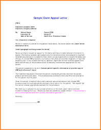 The letter for the insurance claim is written with regards to the insurance of your vehicle. How To Write A Letter Of Appeal For Medical Insurance Sample Insurance Denial Appeal Letters