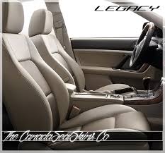 2009 Subaru Legacy Sedan Leather Upholstery