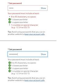 (1 capital letter, 6 lowercase letters). Password Input Field Tool Design Lettering Ux Design