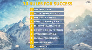 We have a massive amount of desktop and mobile backgrounds. Hd Wallpaper Ten Rules For Success 10 Rules For Success Text Artistic Typography Wallpaper Flare