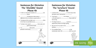 Ture are below and on page 129. Ible Able Ture Sure Sound Worksheet Ni Phase 4b Phonics