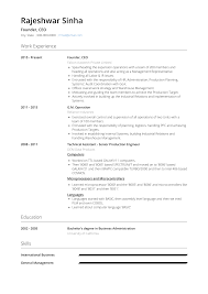 A functional resume template that works for all industries and will emphasize your strengths & work experience. Resume Ceo Template Classles Democracy