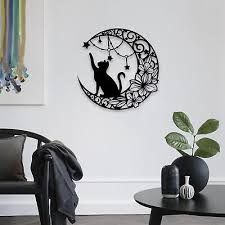 Metal Cat Wall Decor 13 034 Wall