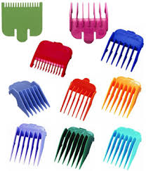 Wahl Coloured Combs Separate Sizes 1 2 8 1 5mm 25mm Coolblades Professional Hair Beauty Supplies Salon Equipment Wholesalers