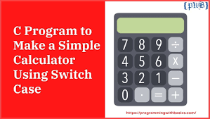 simple calculator using switch case