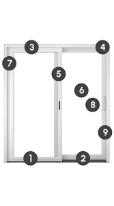 Glass Sliding Inovo Patio Door