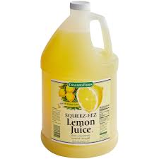 concord foods lemon juice 1 gallon