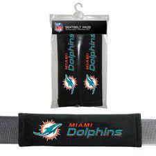 2pc Nfl Miami Dolphins Car Truck Bag