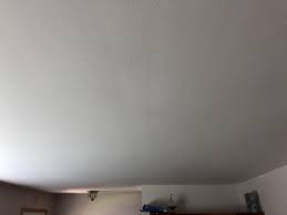 drywall seam visible in ceiling