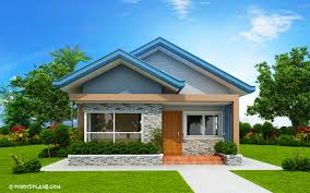 Three Bedroom Bungalow House Plan Shd